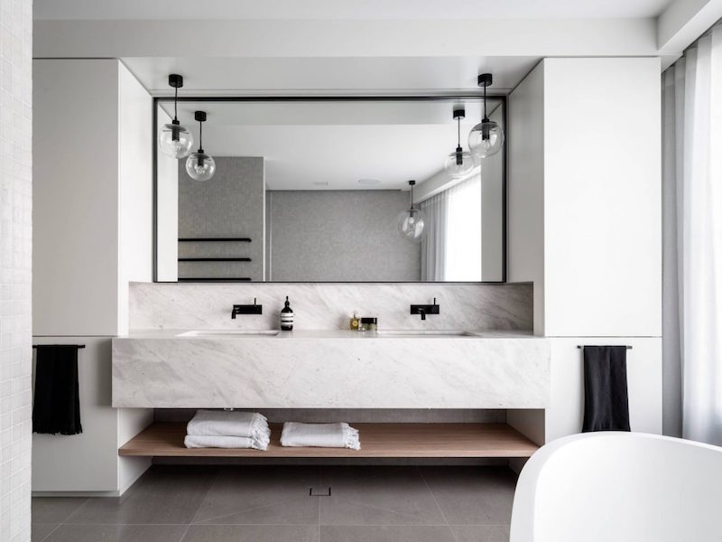 Lavabo góp phần tạo nơi không gian đẹp ở nhà tắm