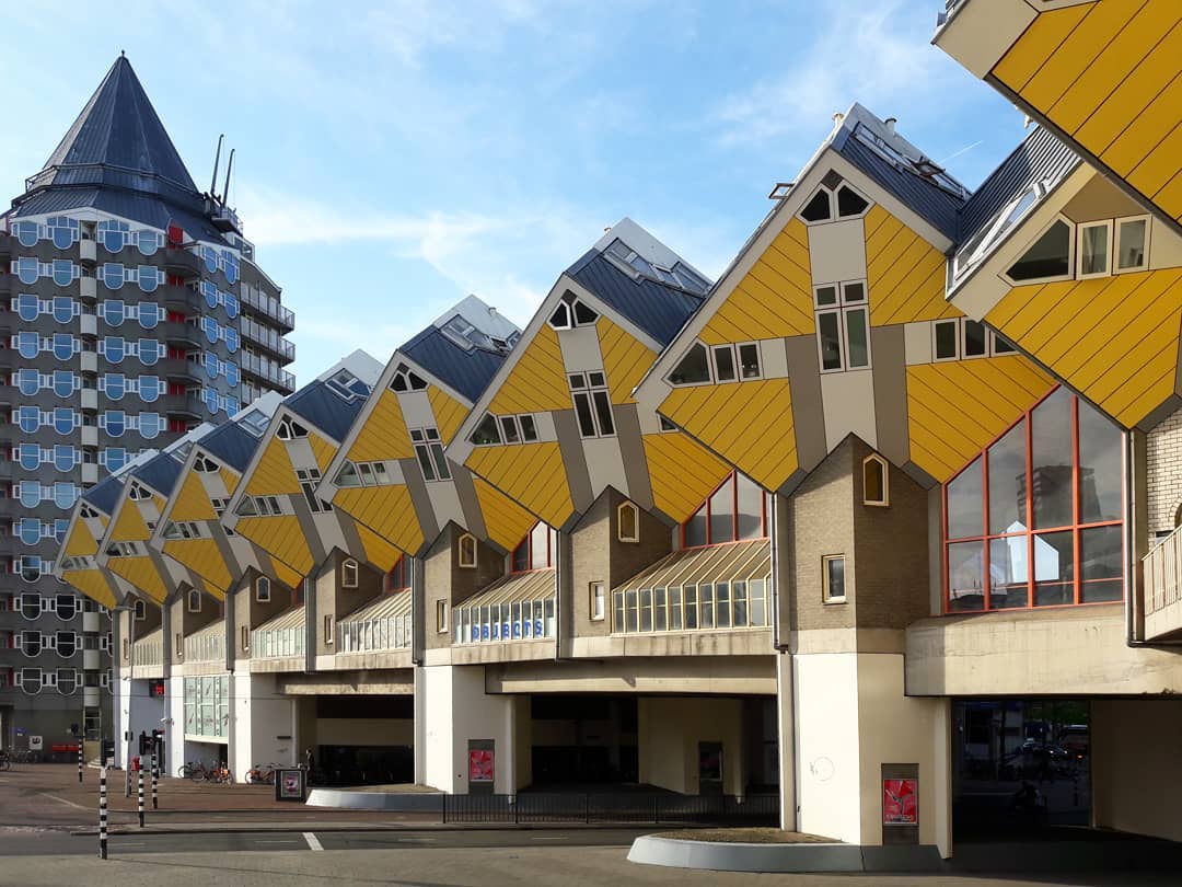 Ngôi nhà hình khối độc đáo tại Hà Lan