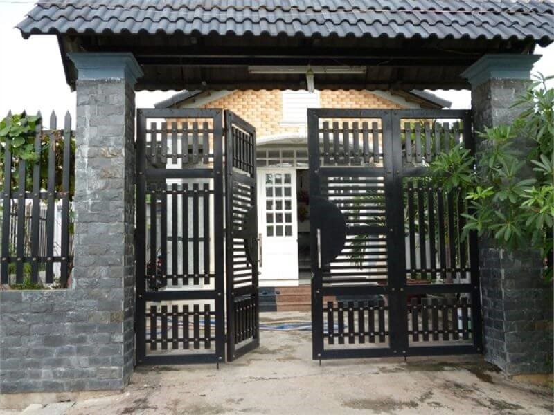 Phong cách thiết kế cổng nhà cho nhà ở vùng nông thôn