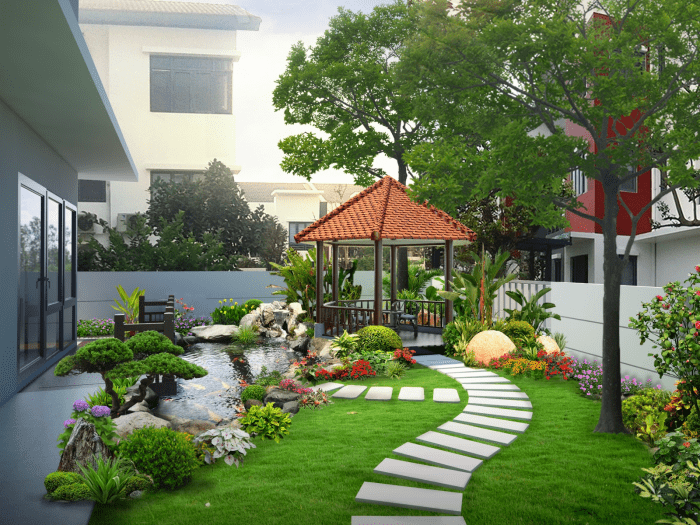 Thiết kế khoảng sân vườn cho căn nhà của bạn thêm độc đáo